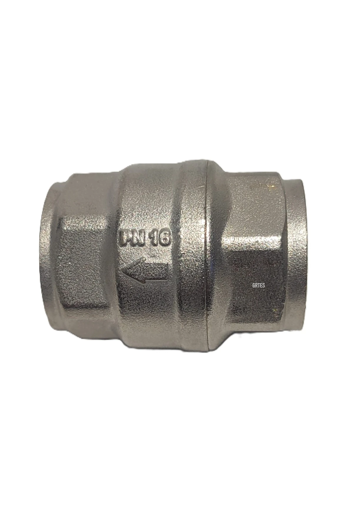 3/4" Dn20 Sarı/Krom Dik Çekvalf - Vertical Check Valve
