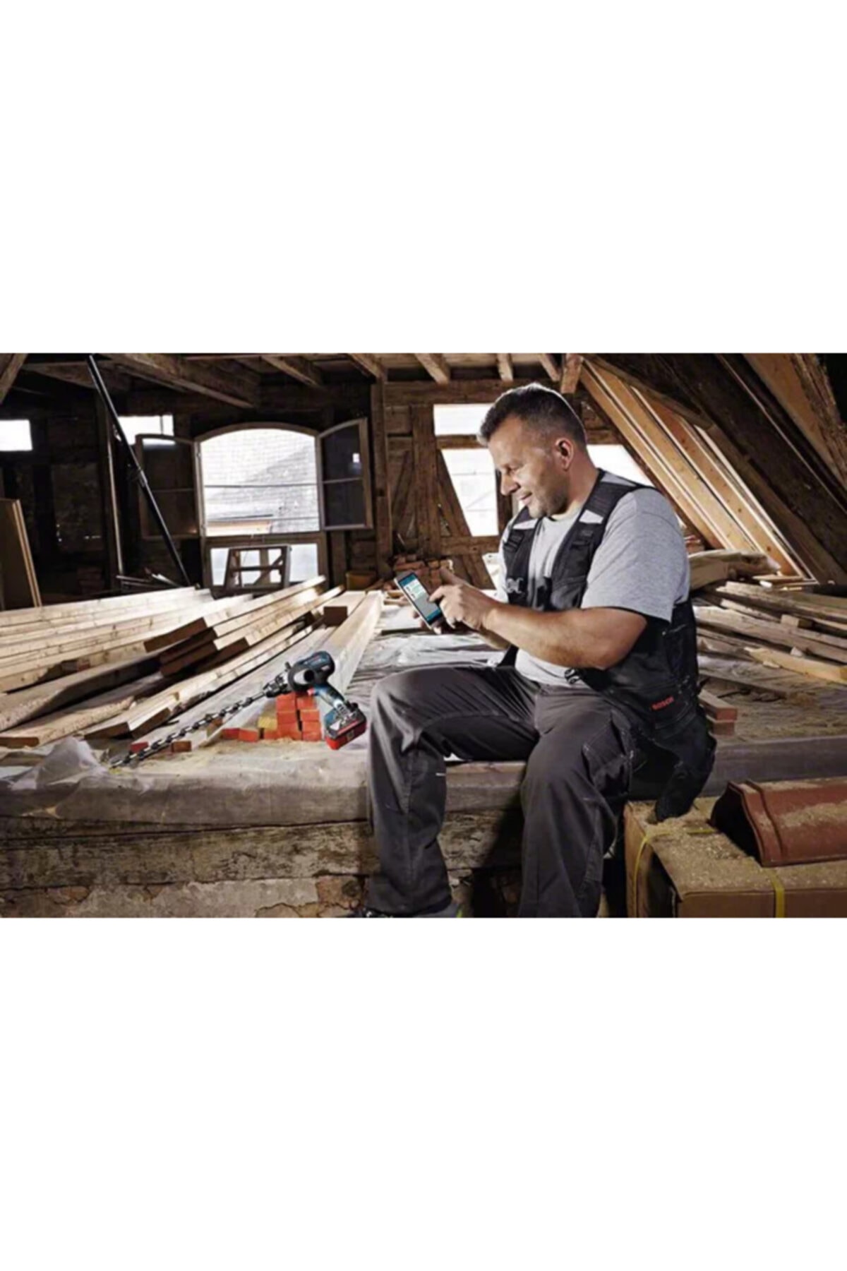 BOSCH Professional GSB 18V-110 C Akülü Darbeli Delme Vidalama Makinesi