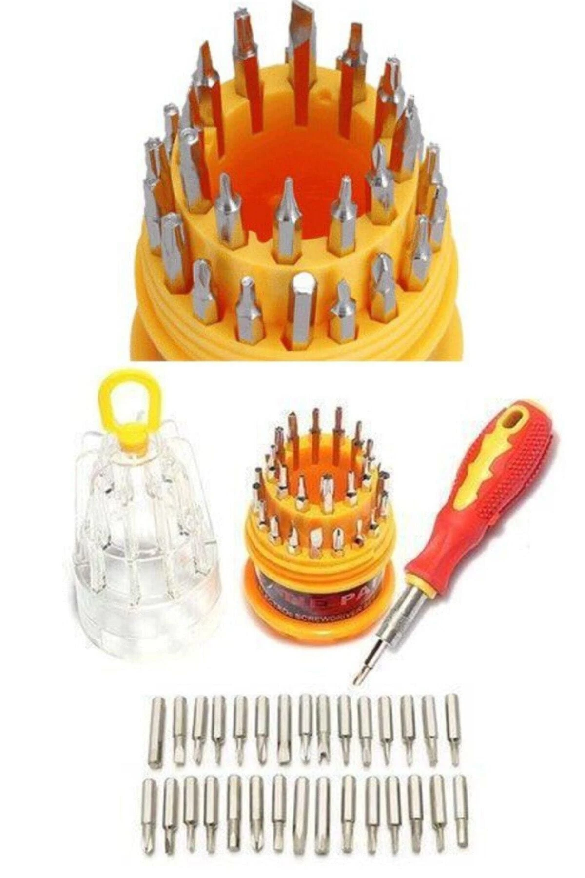 Tornavida Seti 31 Parça Yumurta Tornavida