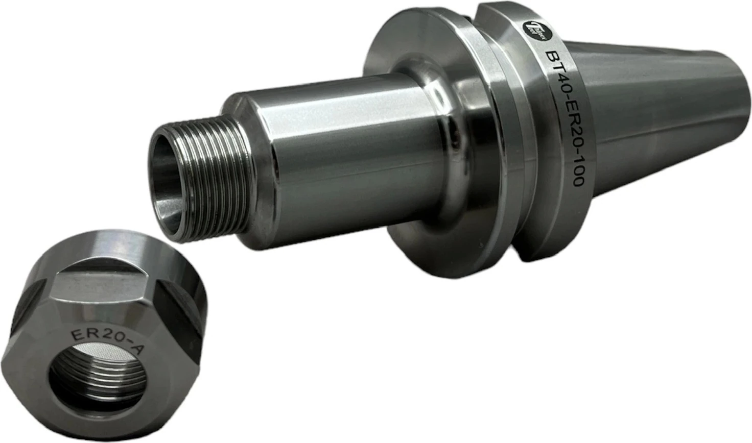 BT40 ER20 - 100 Pens Başlığı Er Tip Pens Tutucu Başlık