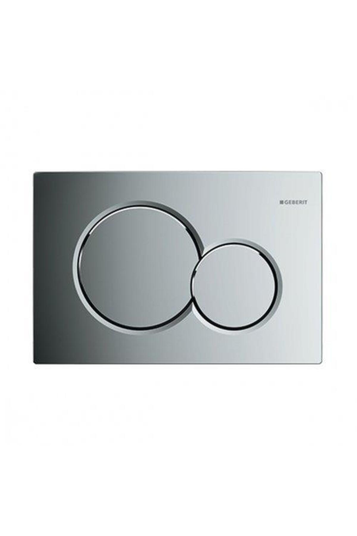 Kumanda Kapağı Sigma 01 - Çift Basmalı (Parlak Krom) 115.770.21.5