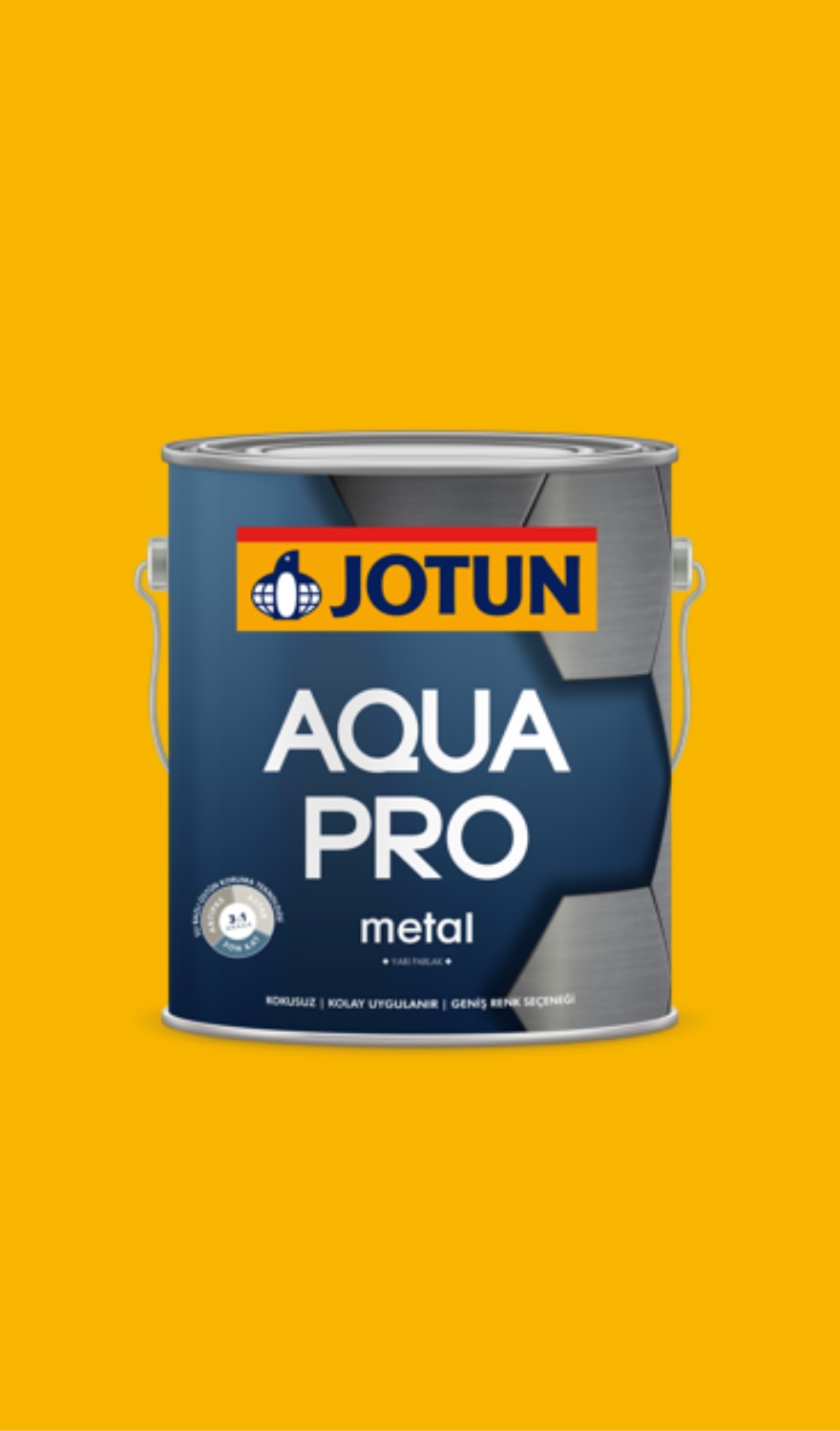 JOTUN Aqua Pro Ral 1023 Verkehrsgelb Metal Boyası 0,9 Lt