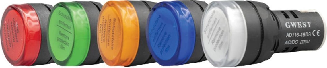 22MM Kırmızı 24V. Sinyal Lambası