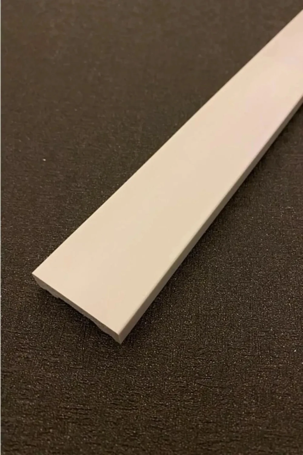 Boyanabilir Beyaz Düz Duvar Çıtası Dekoratif 3 cm x 240 cm 4 Boy