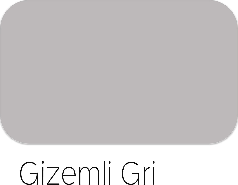 POLİSAN Elegans Extra Yarı Mat Silikonlu Iç Cephe Boya - 4474-GIZEMLI Gri Cİ-7603 - 15 Lt