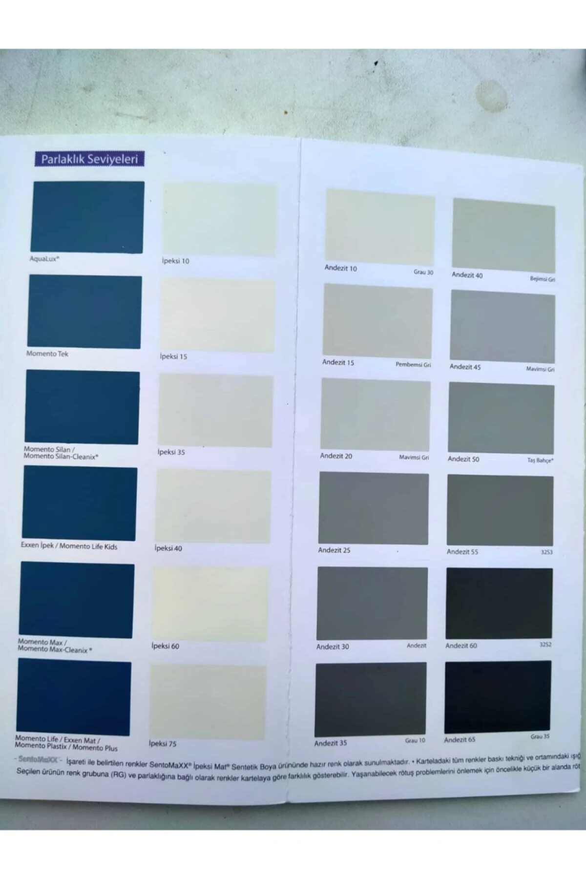 Filli Momento Sılan Sılıkonlu Yıkanabılır (andezıt 40)