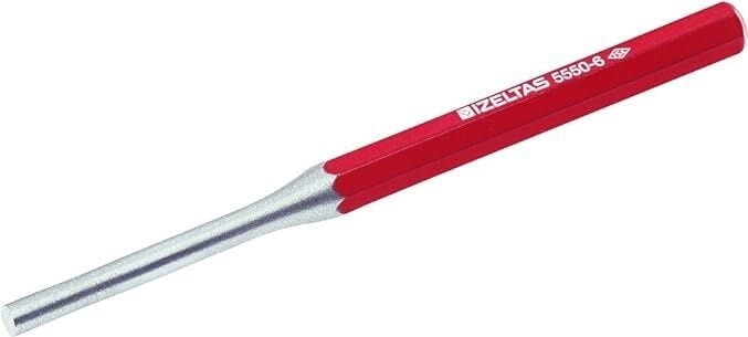 Izeltaş Düz Pim Zımba Boyalı 8 MM-5550