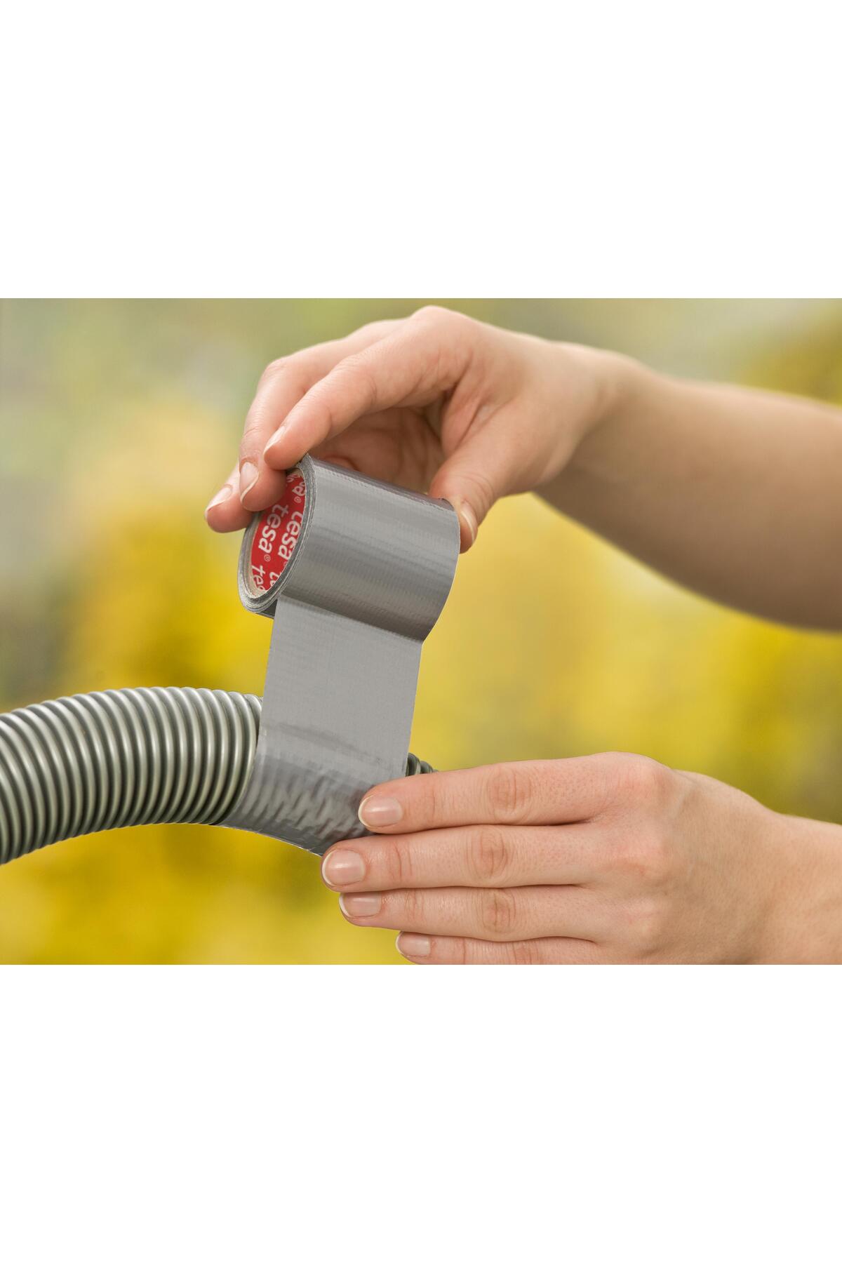 TESA ® Ekstra güçlü duct tamir bandı, gri