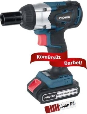 Pst 460 Ws Kömürsüz Darbeli Şarjlı Somun Sökme Makinası