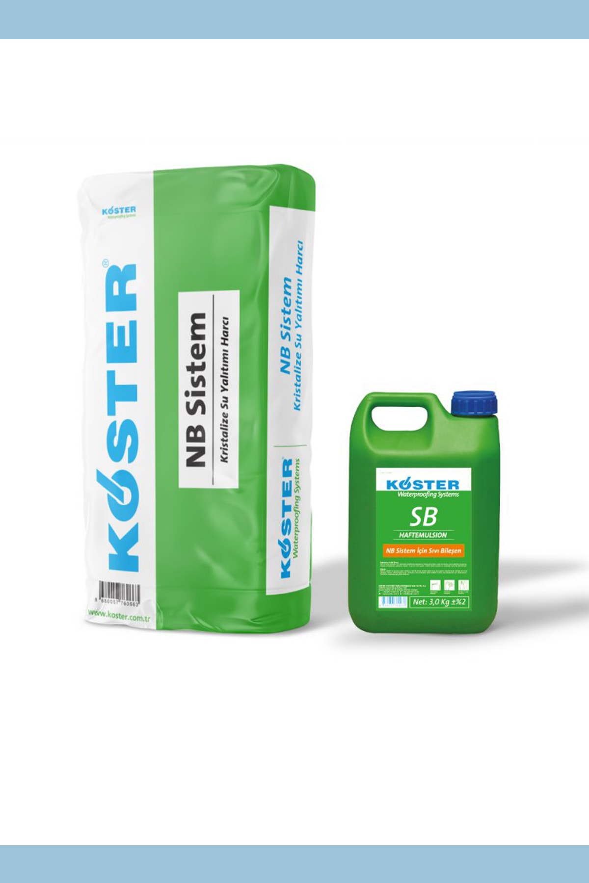 Nb Sistem Kristalize Su Yalıtımı Harcı (2k) 28 Kg