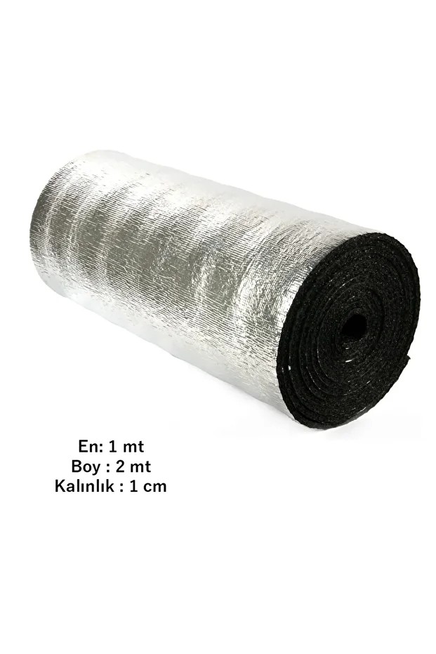 2 mt Kalorifer Radyatör Arkalığı Isı Yalıtımı İzalasyon Levhası Petek Arkası Alüminyum Folyo (1 cm)