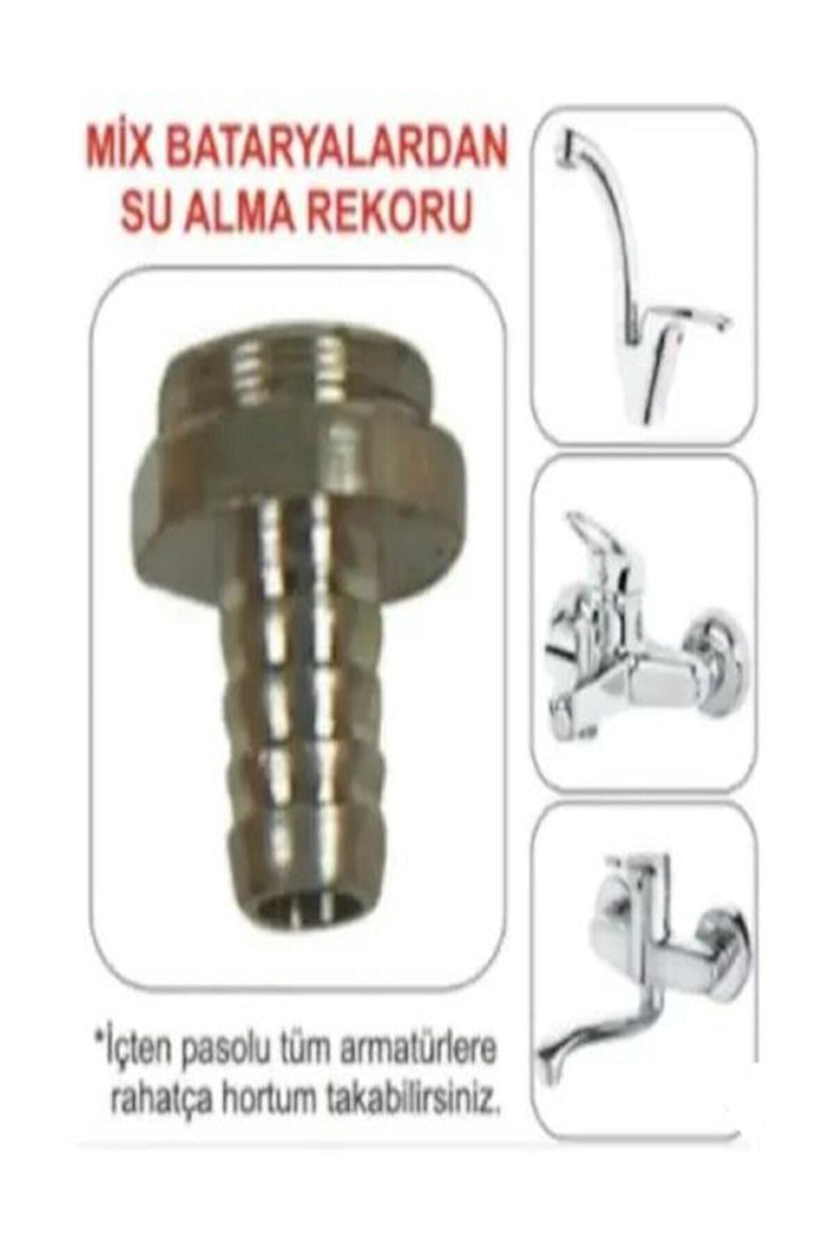 Mix Bataryadan Su Alma-Hortum Bağlama Rekoru-Lavabo-Mutfak Batarya