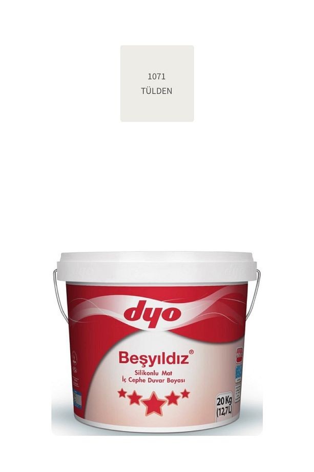 Beşyıldız Silikonlu Mat İç Cephe Duvar Boyası