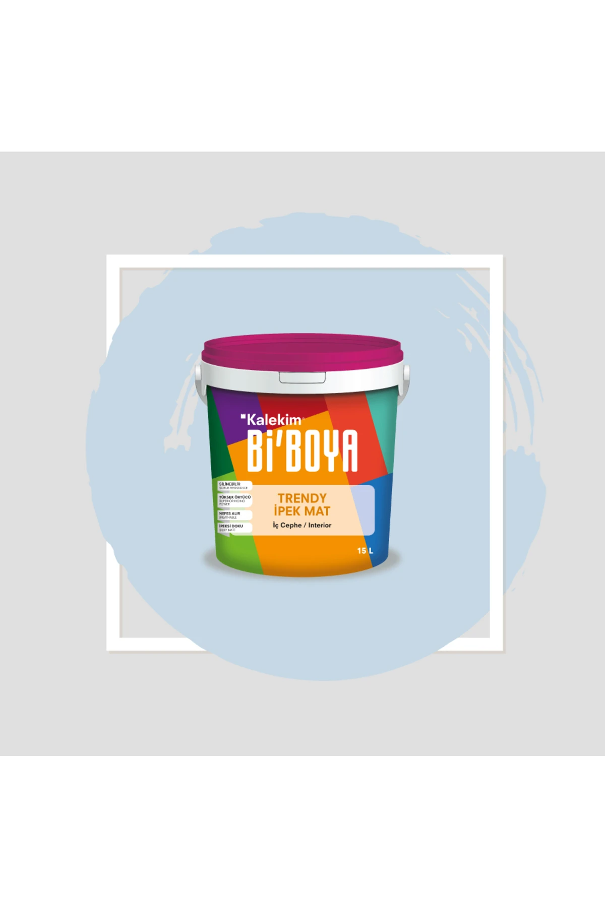 İpek Mat Trendy 15 Lt Atlas