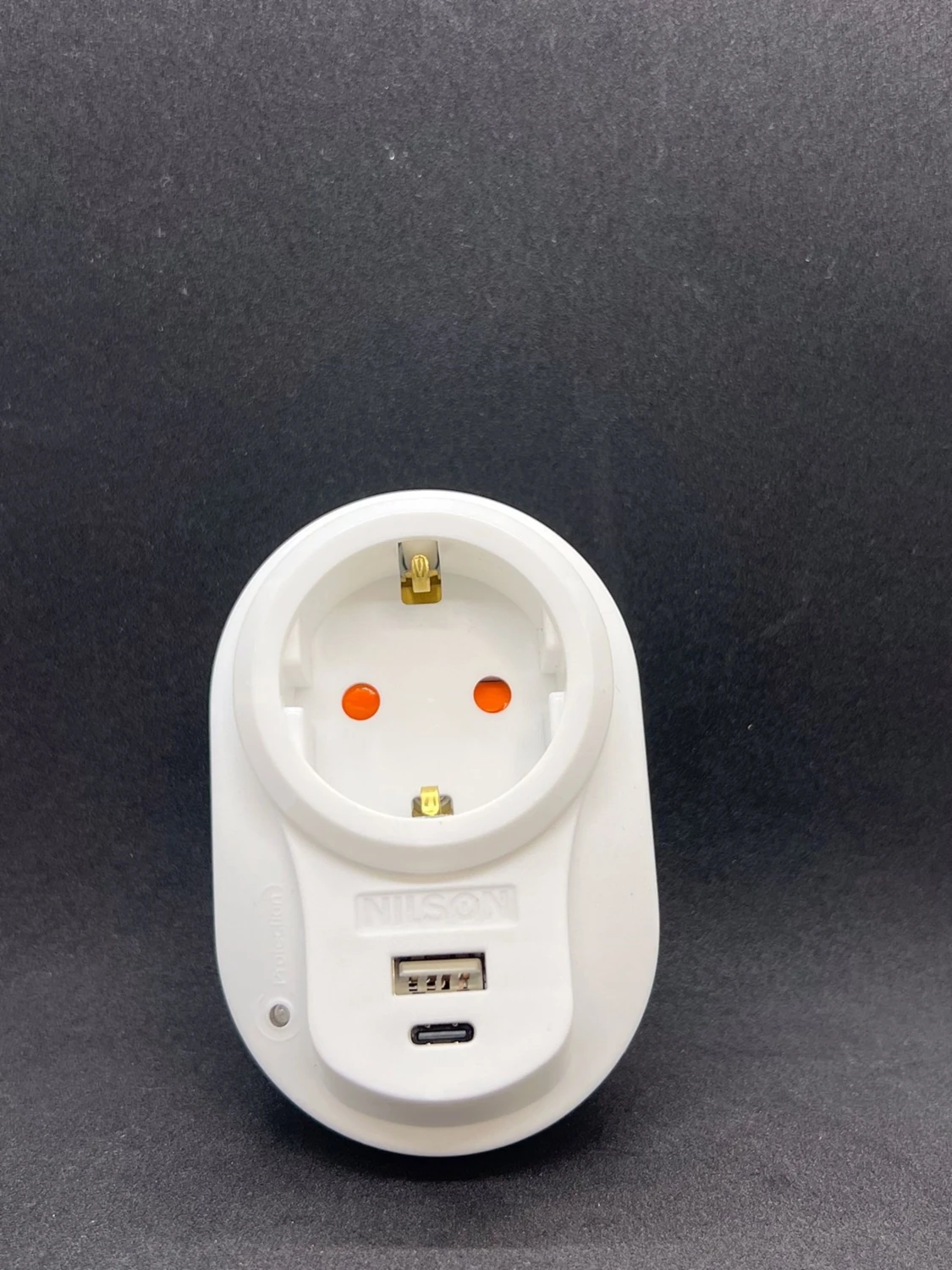 5 Adet Akım Korumalı Tekli Fiş Priz U+C-Type