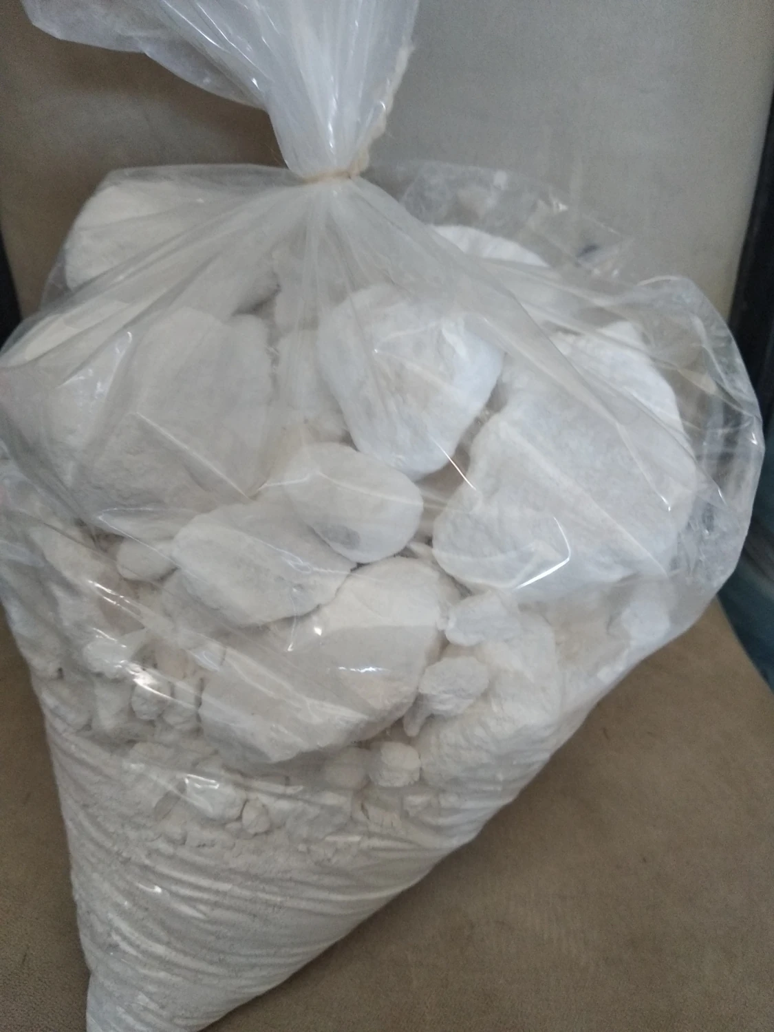 Sönmemiş Taşparcakireç 3kg Şeffaf Paket