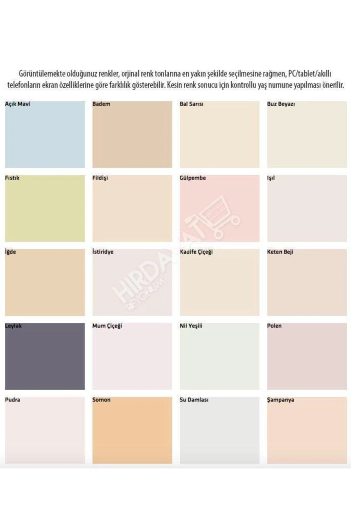 Plastik İç Cephe Duvar Boyası 20 kg + Tavan 10 kg + Boya Seti - Fıstık Yeşili