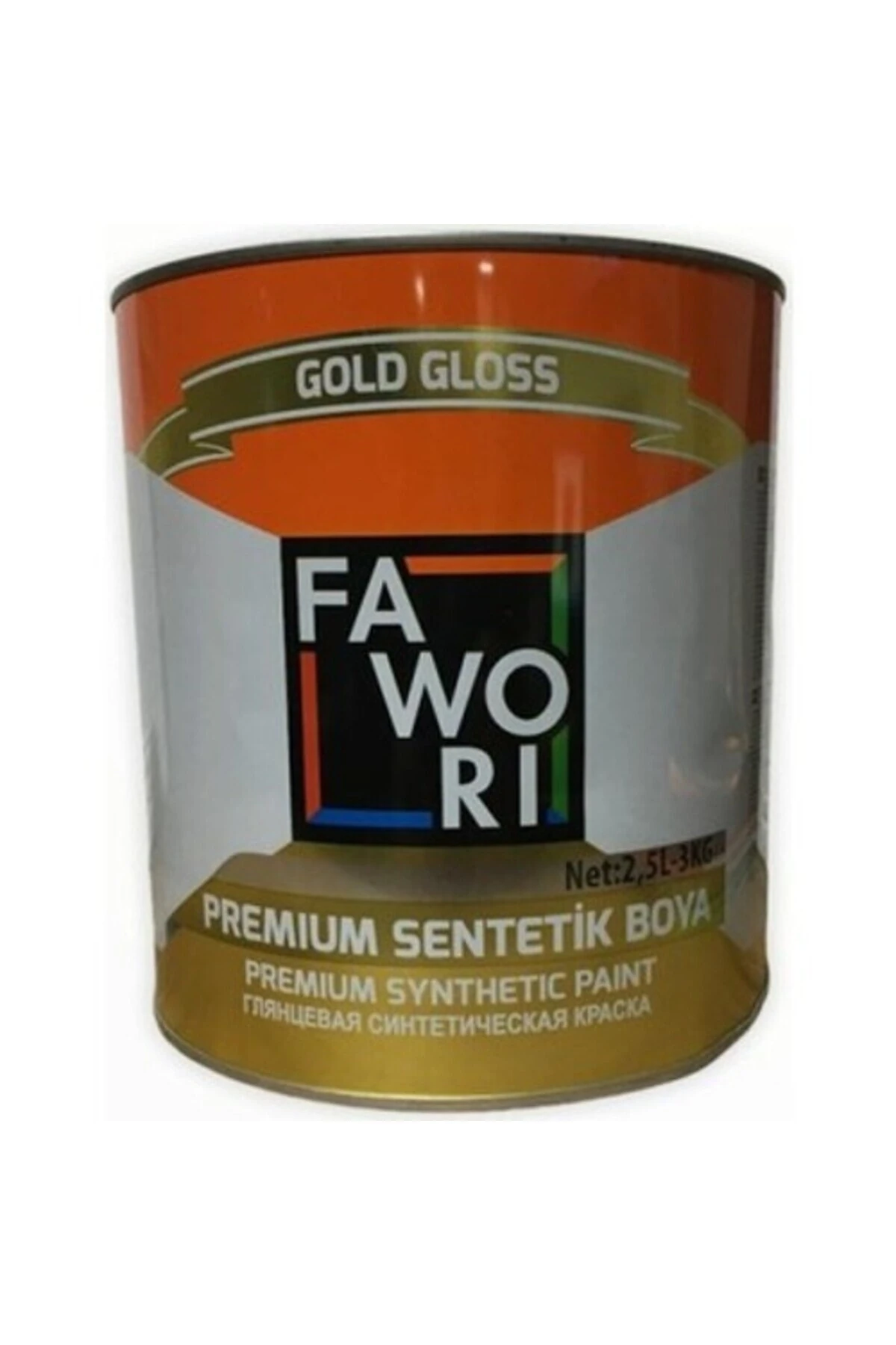 sentetik yağlı boya parlak siyah 250 gr