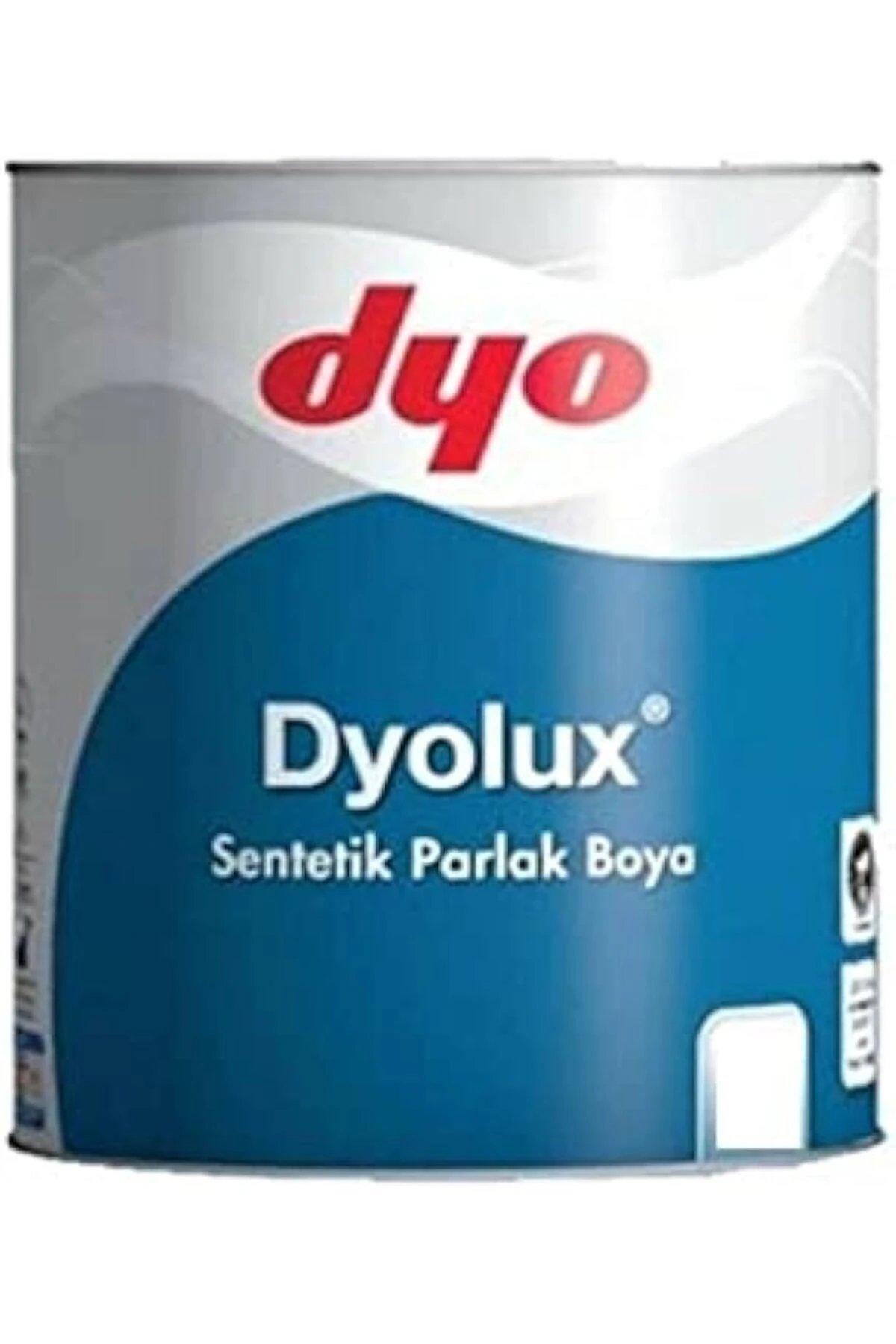 Dyo lüx Sentetik Parlak Boya 0,75 Lt Siyah