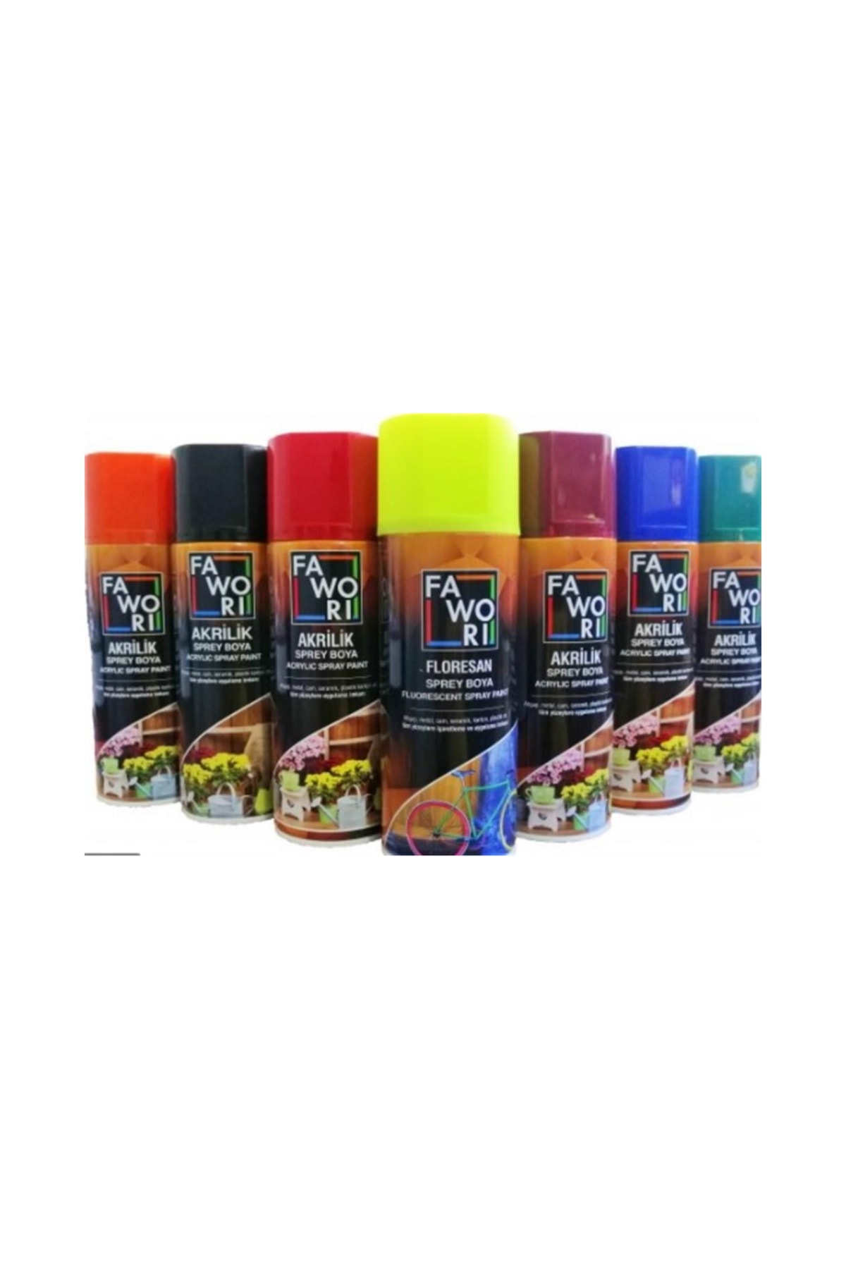 AKRİLİK SPREY BOYA 400 ML AÇIK YEŞİL