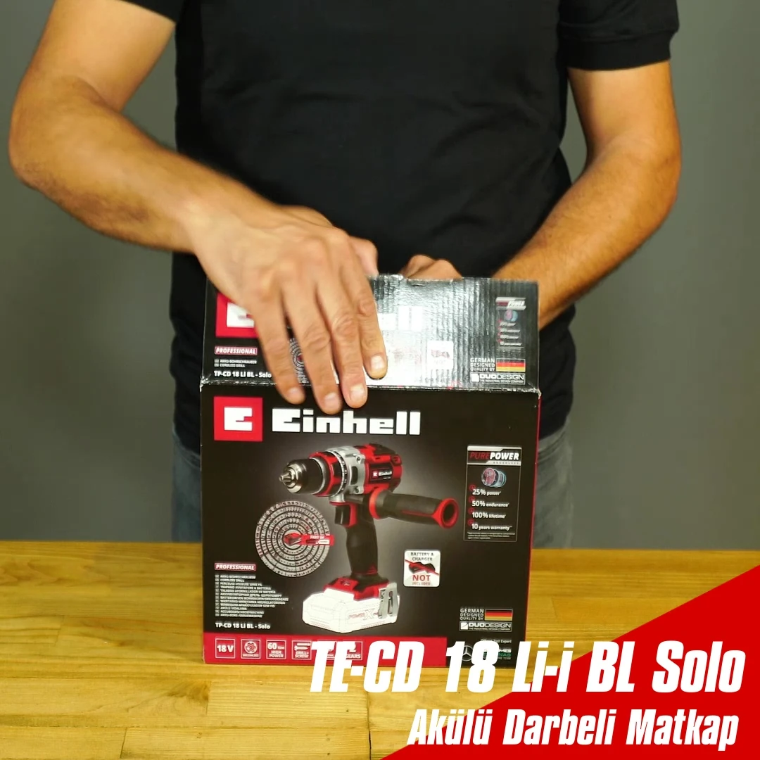 TP-CD 18 Li-i BL - Solo, Akülü Darbeli Vidalama (Akü ve şarj cihazı dahil değildir)