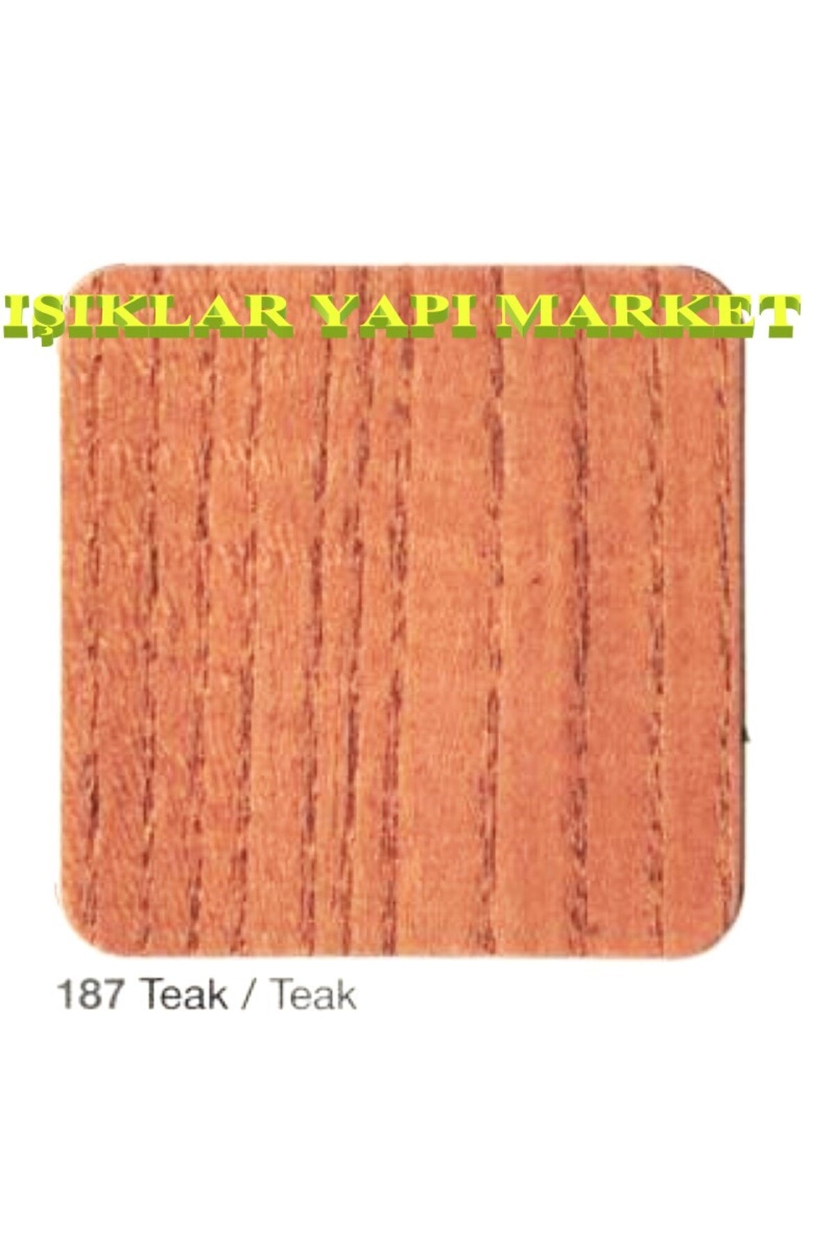 Wood&w-antiaging-ahşap Verniği-yarı Mat-su Bazlı-0,75litre (0,850KG.)-187-teak