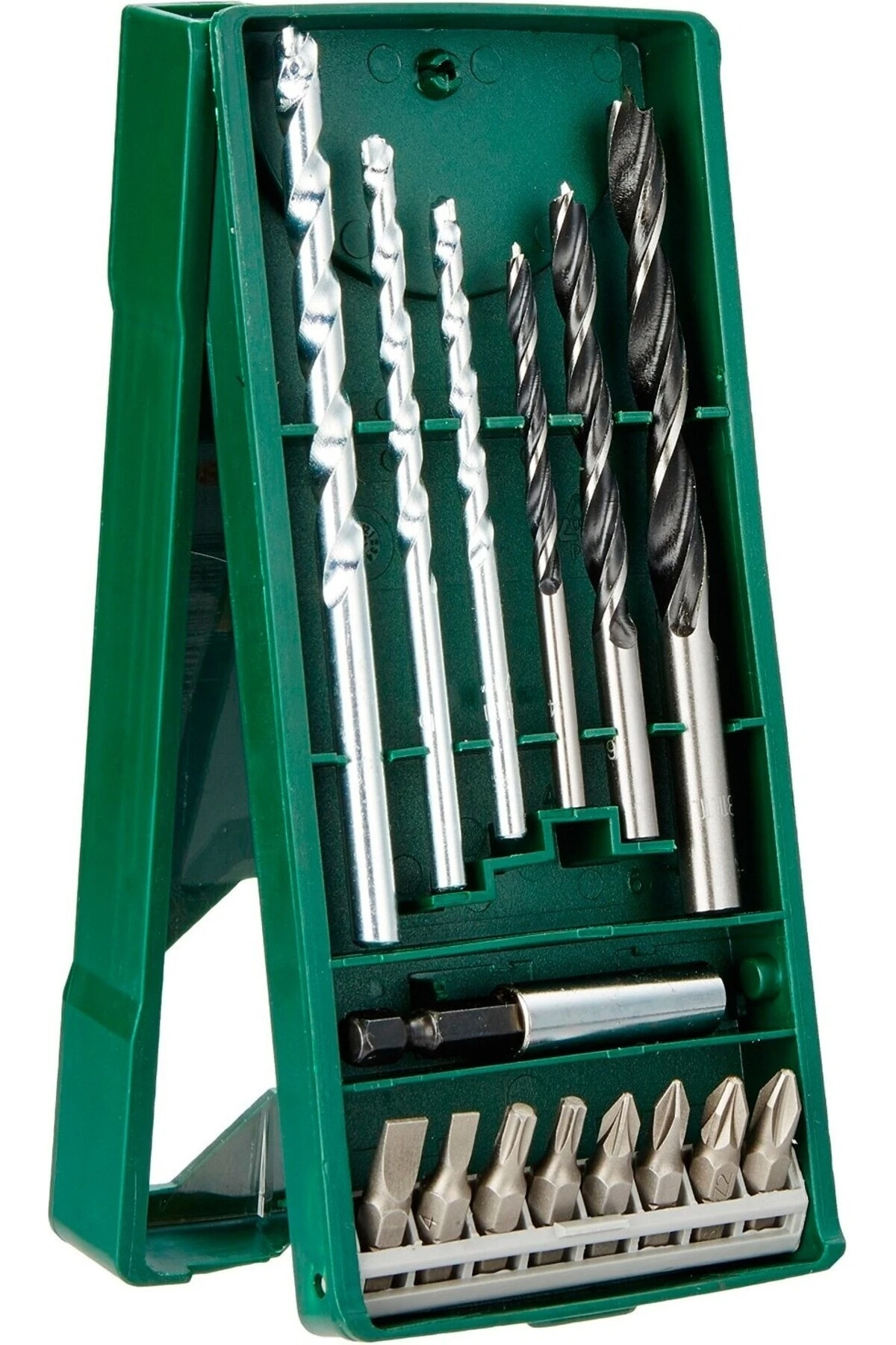 Tek Akülü Şarjlı Matkap Darbeli Matkap Akülü Vidalama +  15 Parça Matkap Ucu Vidalama Ucu