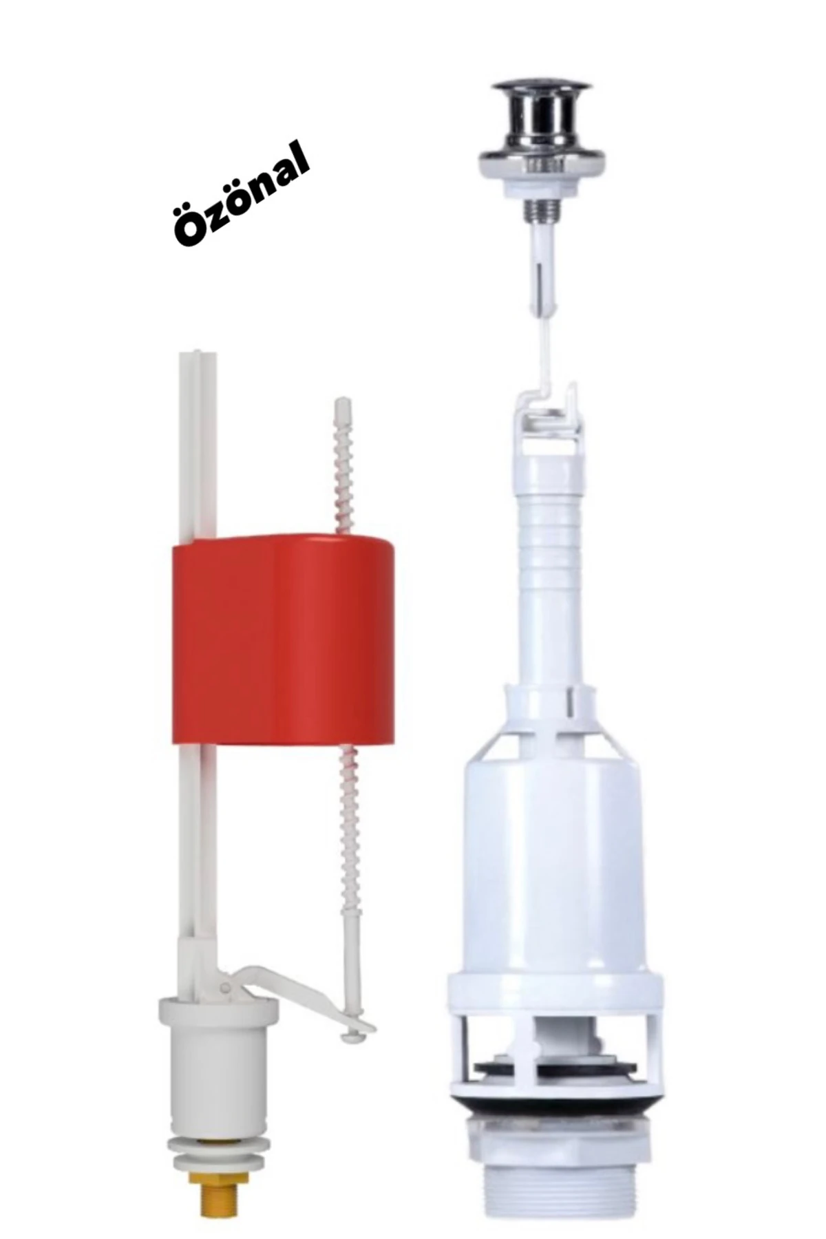 Starmax Çekmeli Stoplu Rezervuar Klozet Iç Takımı Zeplin Flatör 608-001