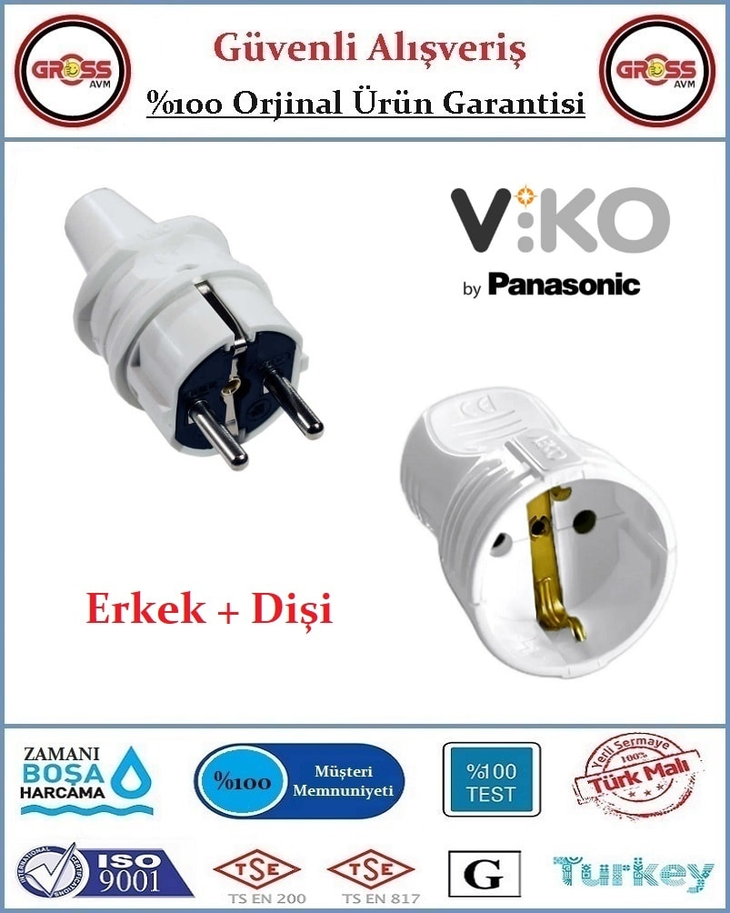 Erkek Fiş + Dişi Fiş - Ikisi Bir Arada - Topraklı - Orjinal Ürün