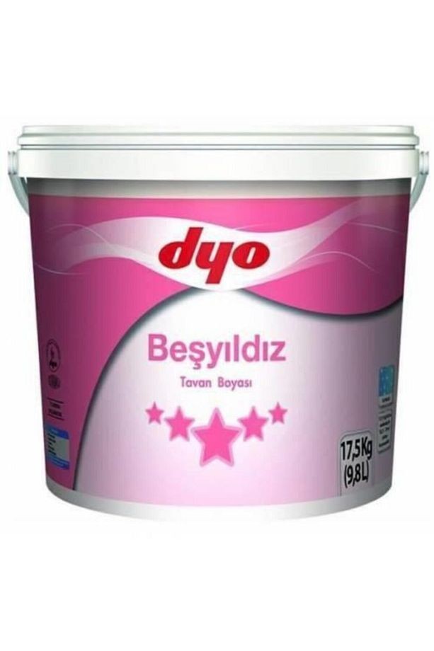 Beşyıldız Tavan Boyası 17,5 Kg Beyaz