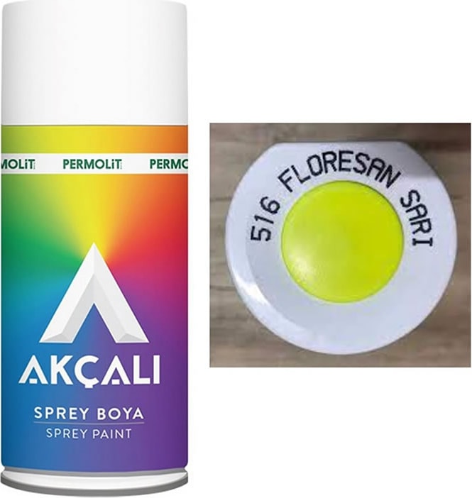 Sprey Boya 516 Florasan Sarı 400 ml