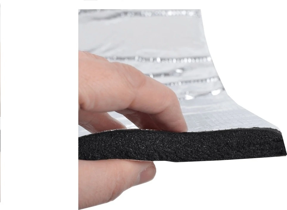 Alüminyum Folyolu Kendinden Yapışkanlı Oto Ses ve Isı Yalıtım Malzemesi 100X100