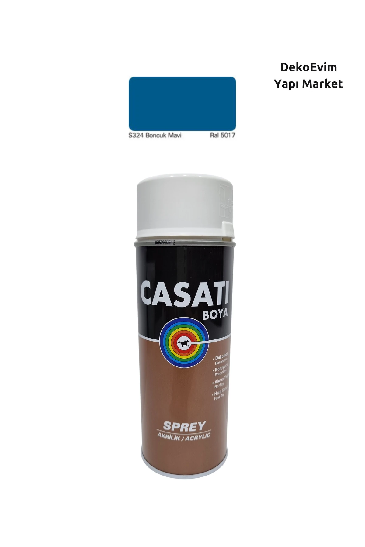 Sprey Boya S324 Boncuk Mavi 400 Ml.