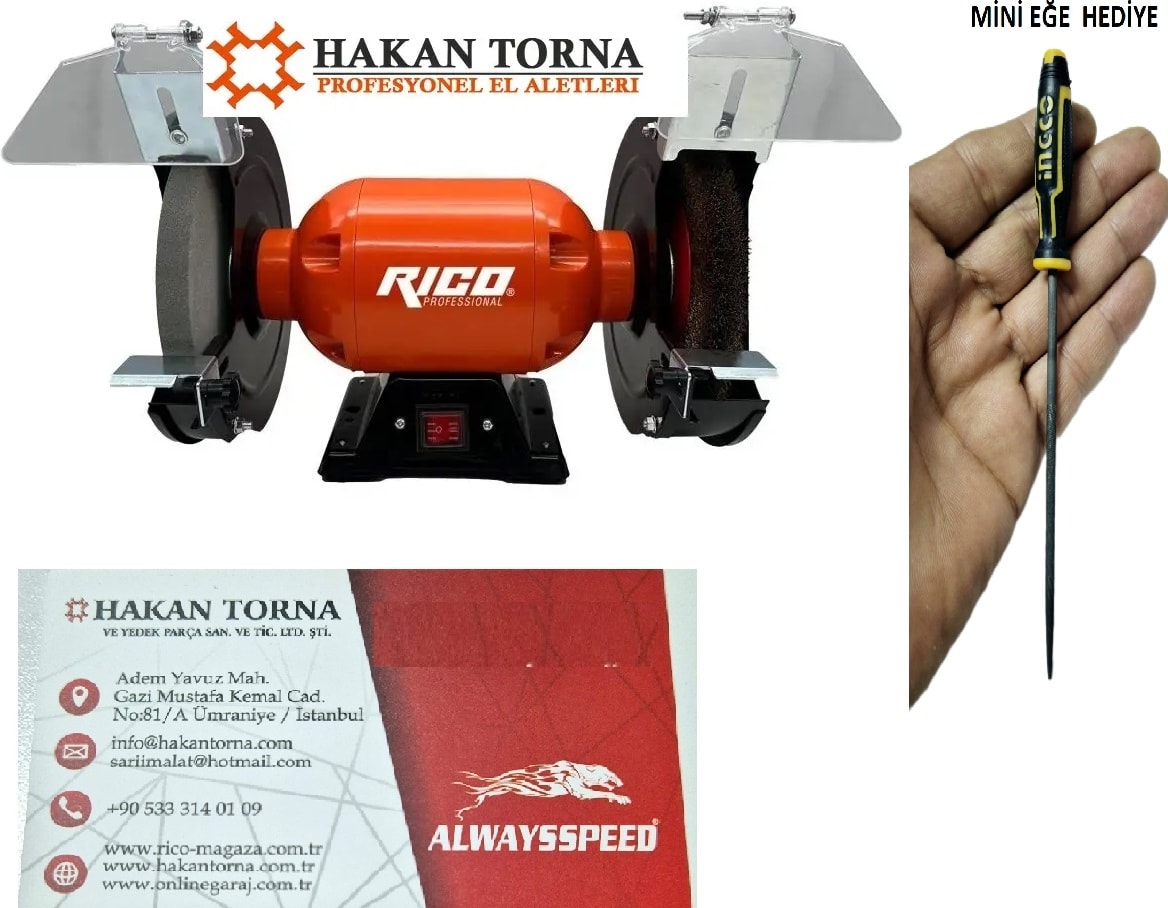 Taş Motoru Tel Fırçalı 150MM 350W Sessiz Güçlü
