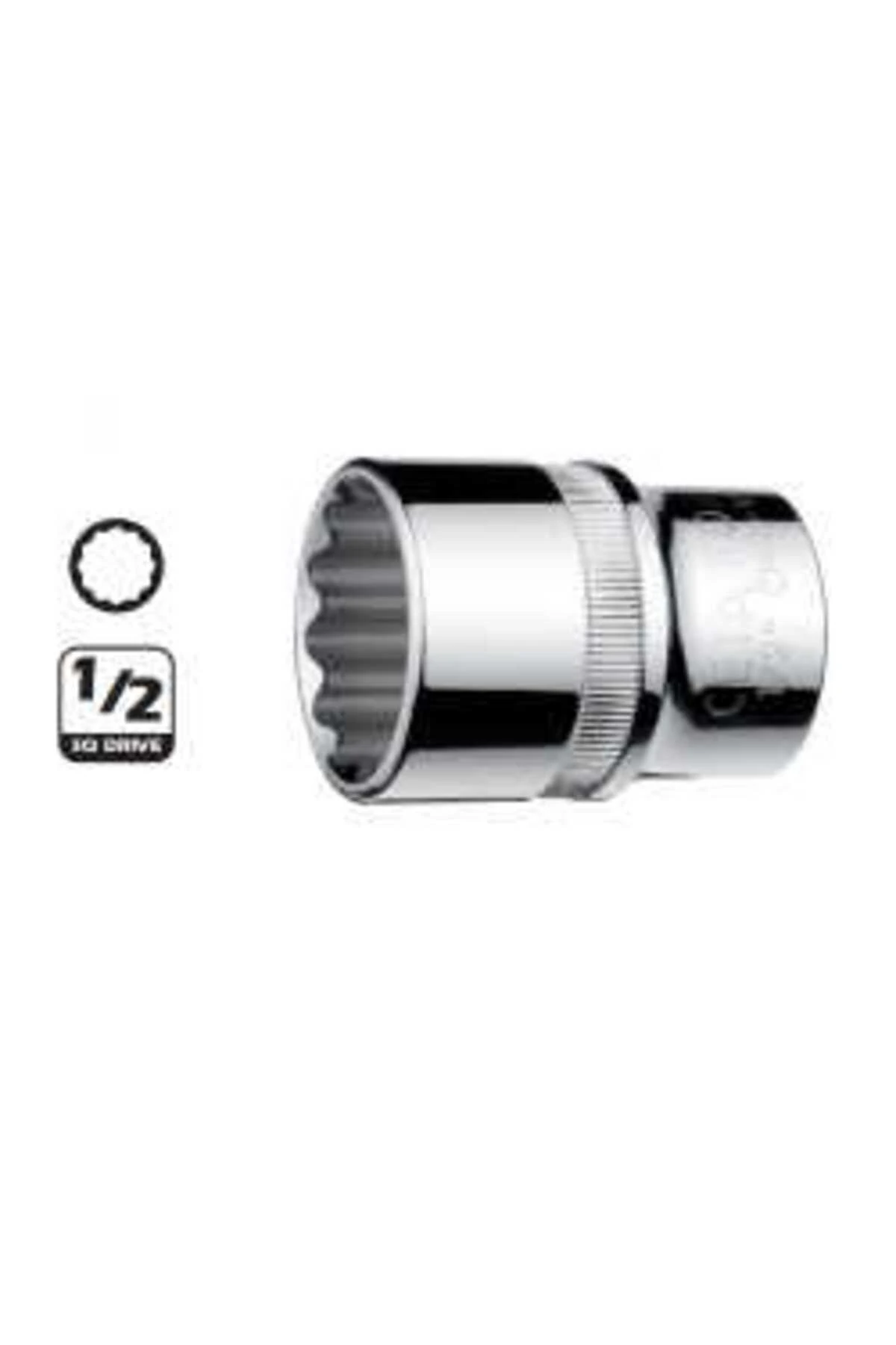 C22-B25 25 Mm 1/2” 12 Köşe (Yıldız) Lokma Anahtar - C22-B25