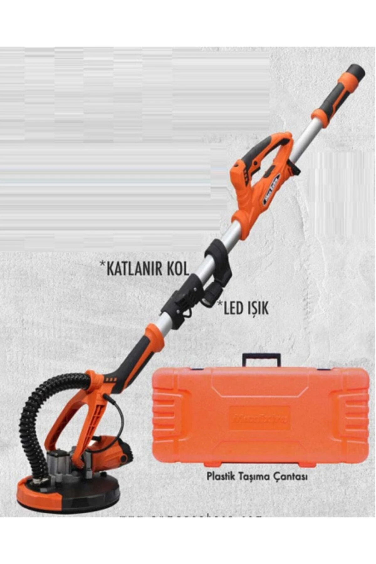 Dws230b Alçıpan Duvar Zımparalama Makinası 710 Waat