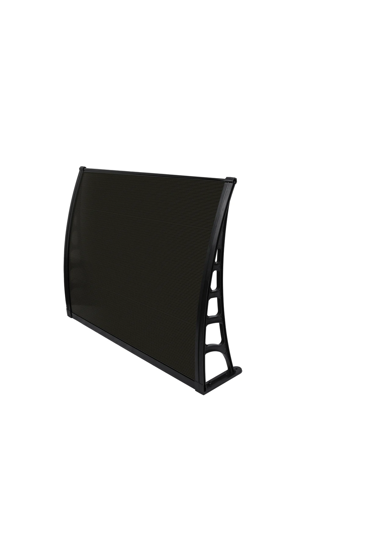 Crocus Kapı Pencere Üstü Pratik Sundurma 80x120 Cm - Siyah