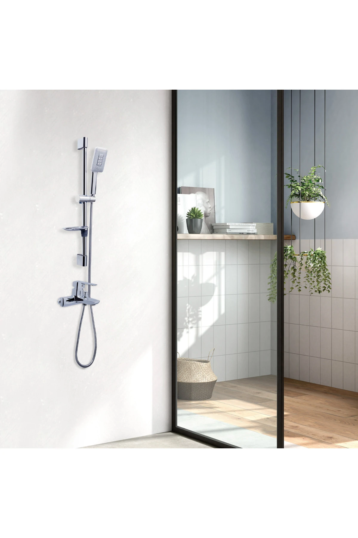 Roma Sürgülü Duş – Yağmur Başlıklı Duş Sistemi