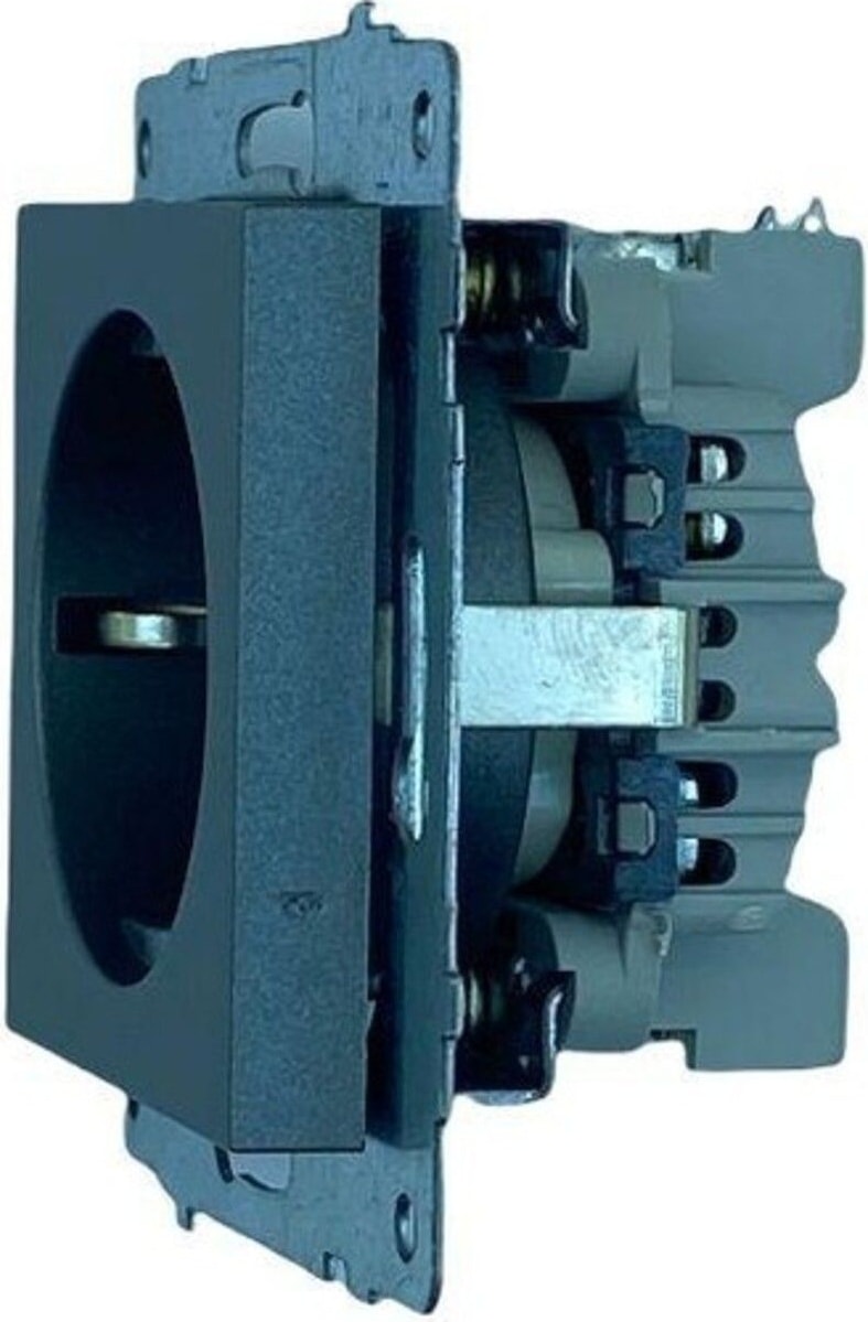 5 Adet  Grano Füme Topraklı Priz Çerçevesizdir