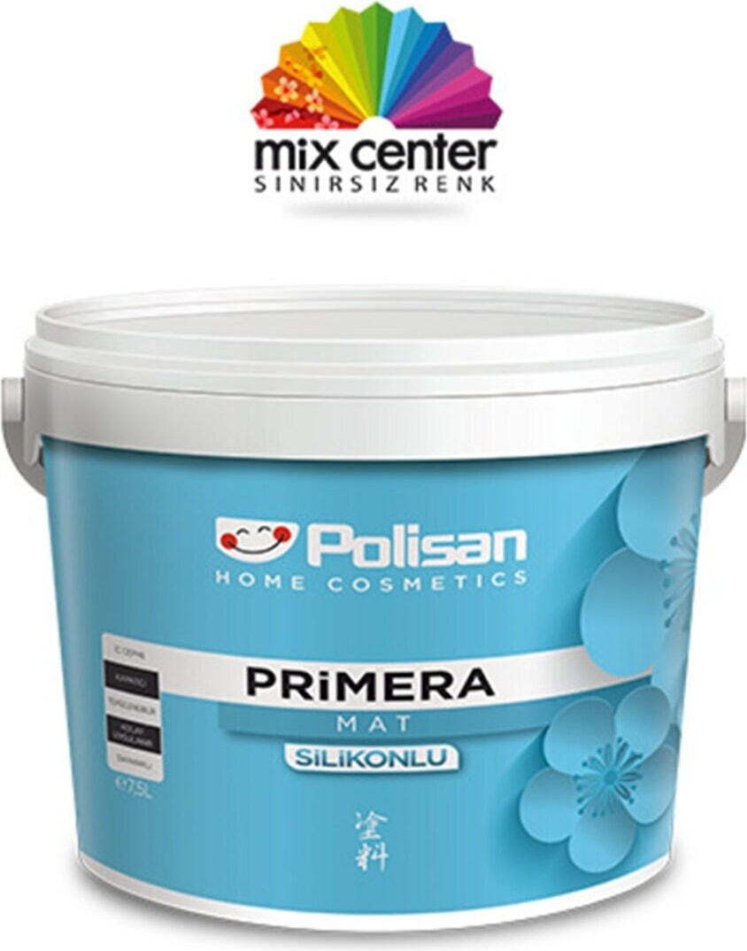 Primera Mat Silikonlu Mix A Baz Iç Cephe Boyası