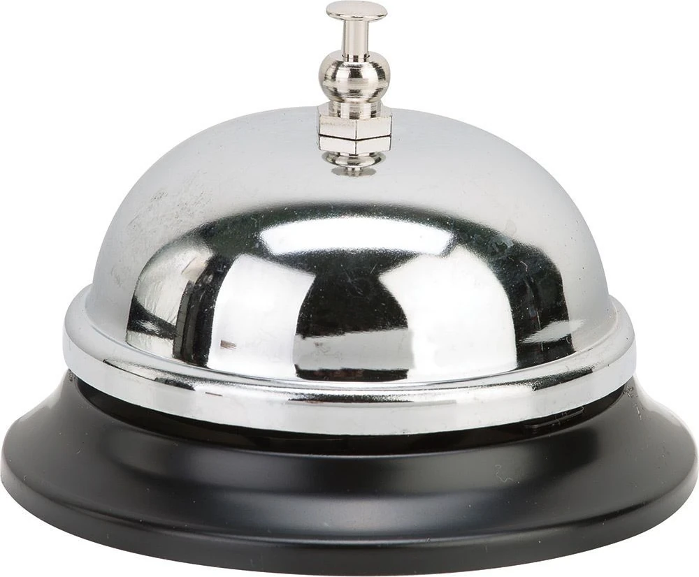 Çelik Gümüş Renkli Resepsiyon Zili