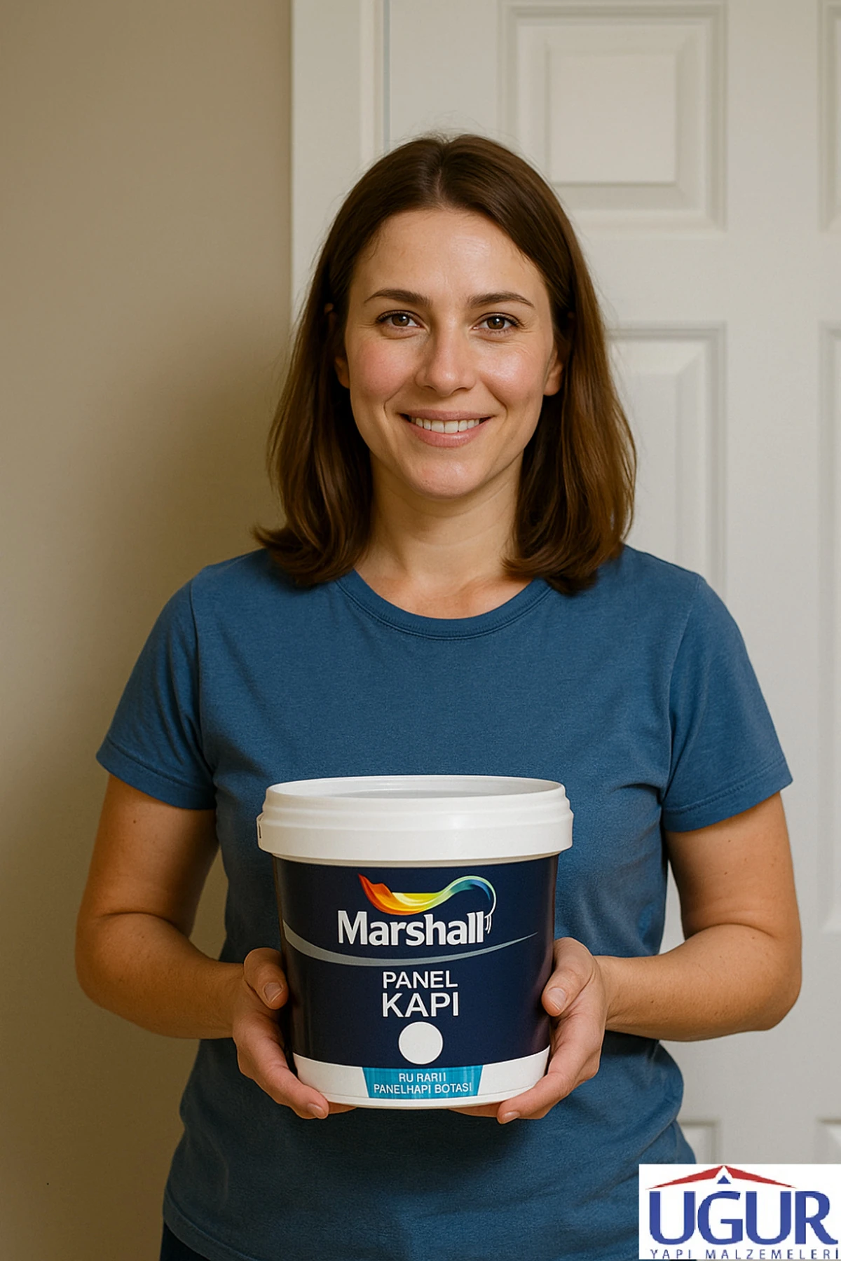 Amerikan Panel Kapı Boyası 2,5lt Beyaz