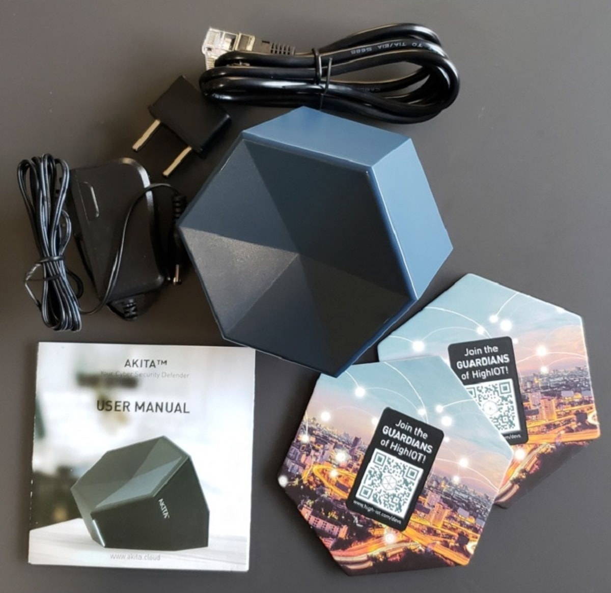 Akıta AK01 Akıllı Ev Cihazları Için Anında Wifi Gizliliği Akıllı Muhafız Iot Cihaz Izleme Istasyonu