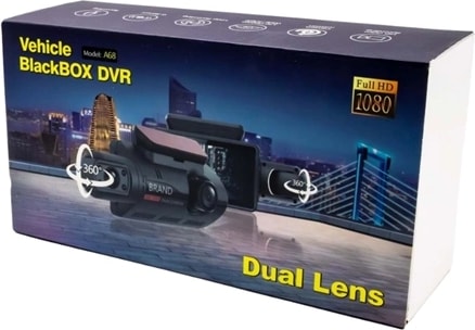 Buğz Çift Görüşlü Dashcam – Gece Görüşlü 1080P Araç Içi Güvenlik Kamerası