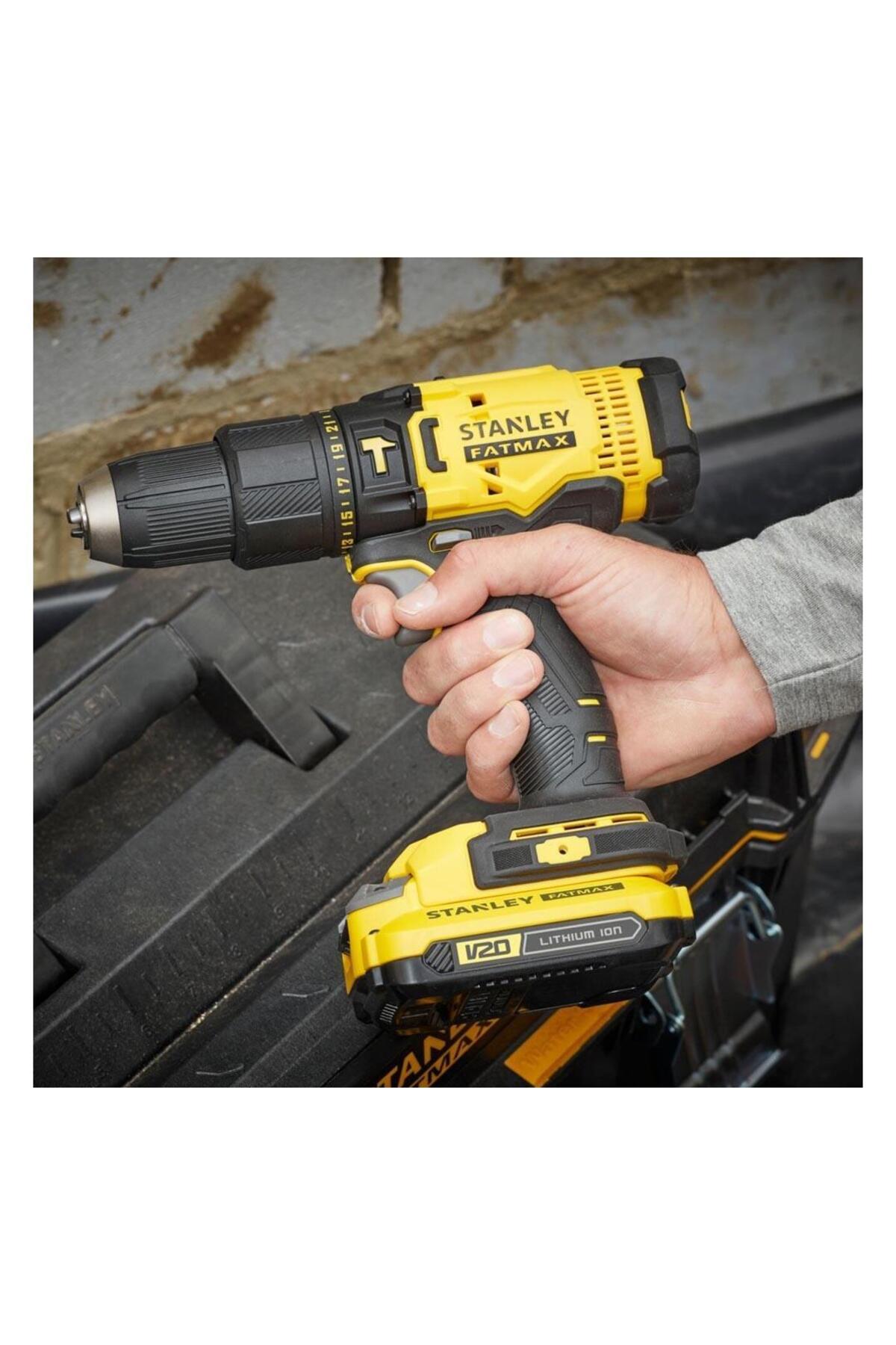 STANLEY SCD718D2K AKÜLÜ DARBELİ MATKAP 18 W