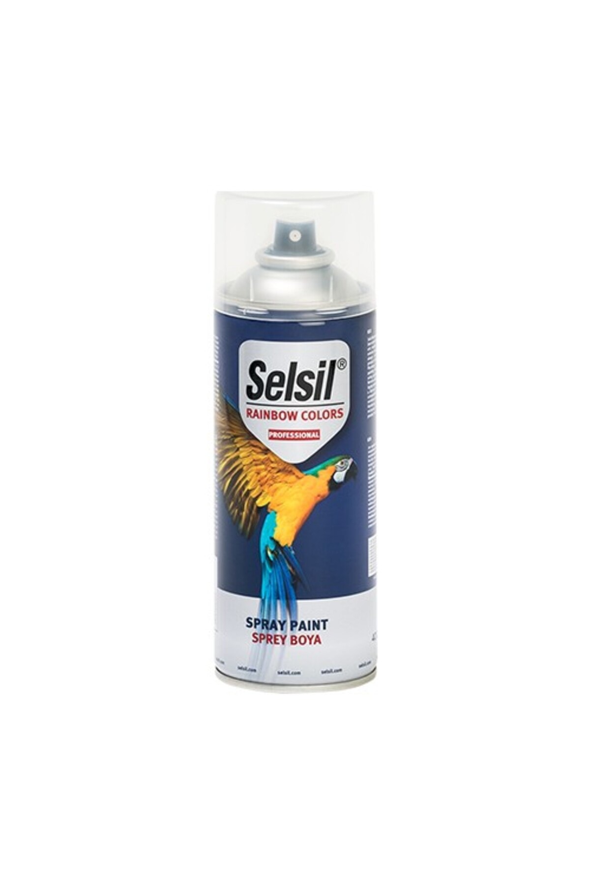 SELSİL Sprey Boya Trafik Beyaz Renk Akrilik- 400ml