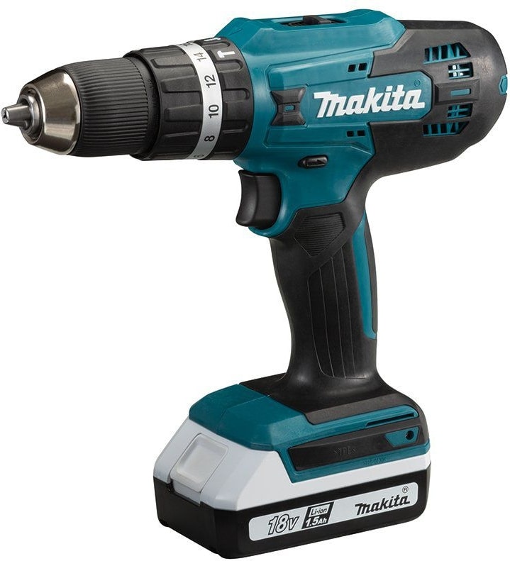 MAKİTA HP488D002 Darbeli Matkap Vidalama 18V 1,5AH Çift Akü