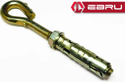 Gömlekli Kancalı Kapalı Çelik Dübel M8 - 50 Adet