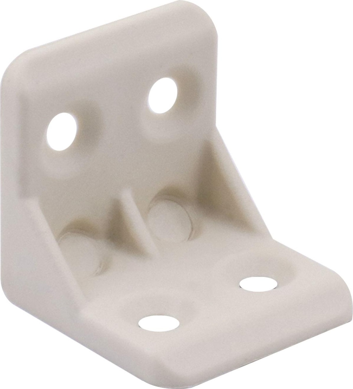 Mobilya Eşya Dolap Köşebent Bağlantı Sabitleme Sabitleyici L Gönye 25x25x25 Mm Krem (10 ADET)