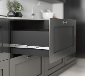 43 x 45 So-Class Teleskopik Bilyalı Çekmece Rayı Çift Açılım 45 cm